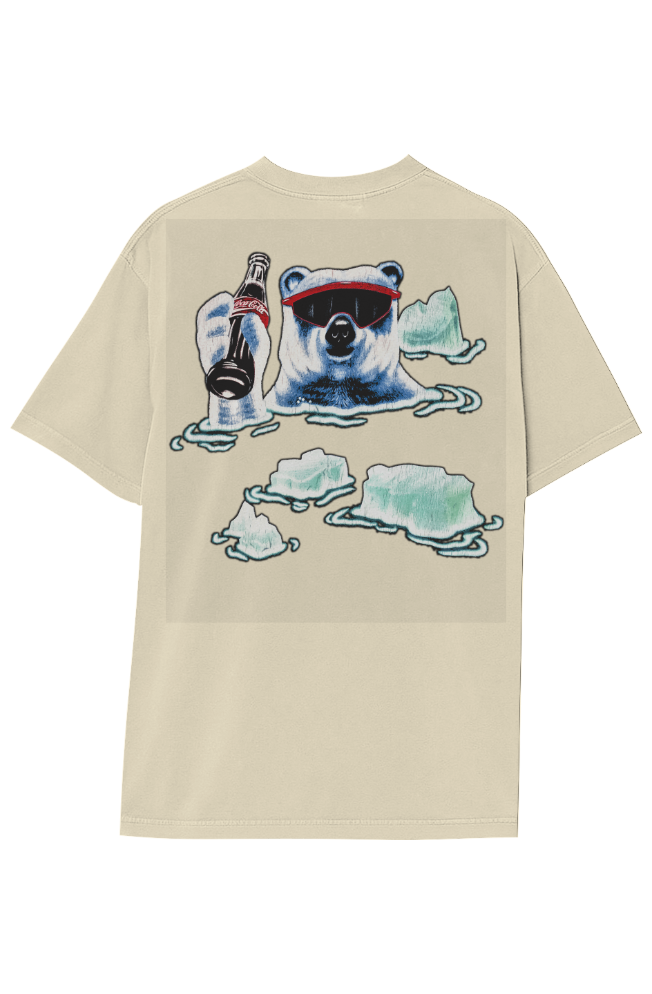 POLAR BEAR ICE COLD CHILLIN' TEE (Double Sided)