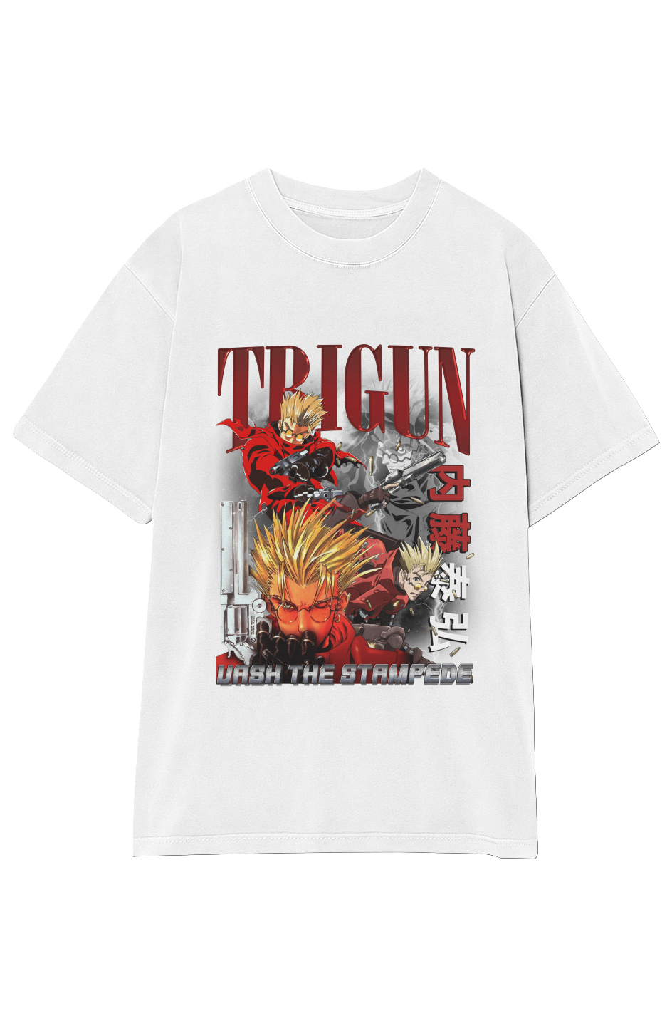 VASH THE STAMPEDE VINTAGE TEE 