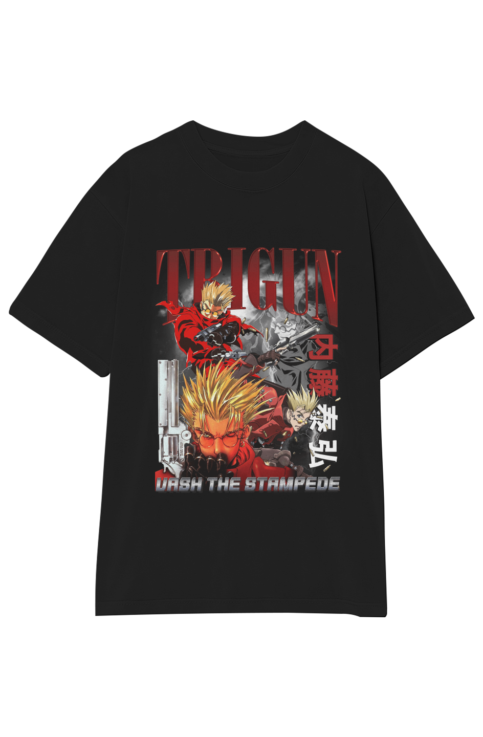 VASH THE STAMPEDE VINTAGE TEE 