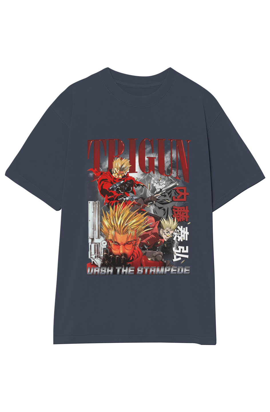 VASH THE STAMPEDE VINTAGE TEE 