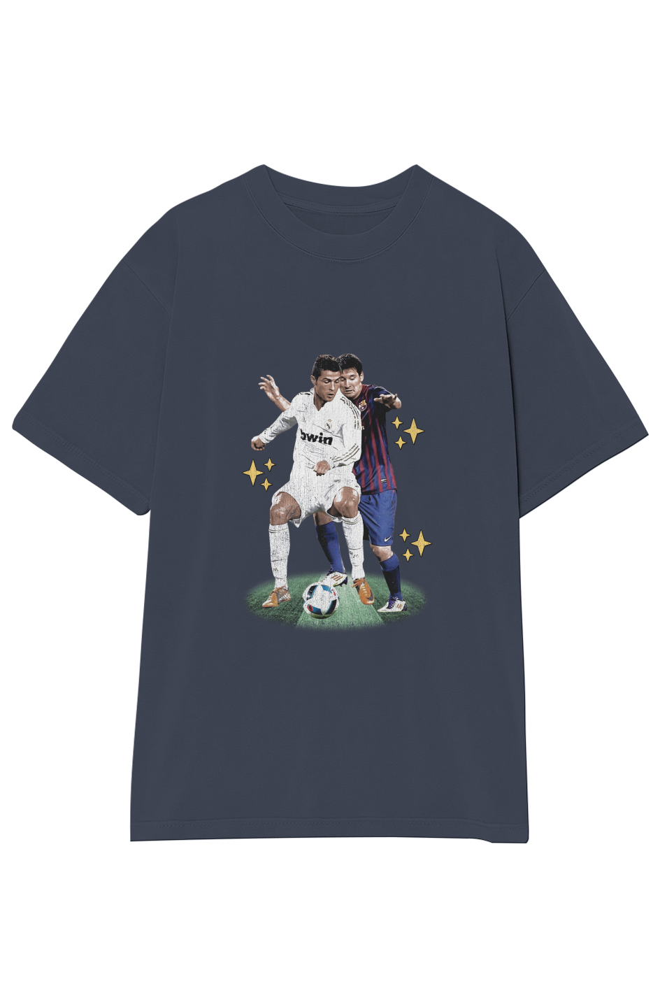 RONALDO VS. MESSI RIVALRY TEE (Double Sided)