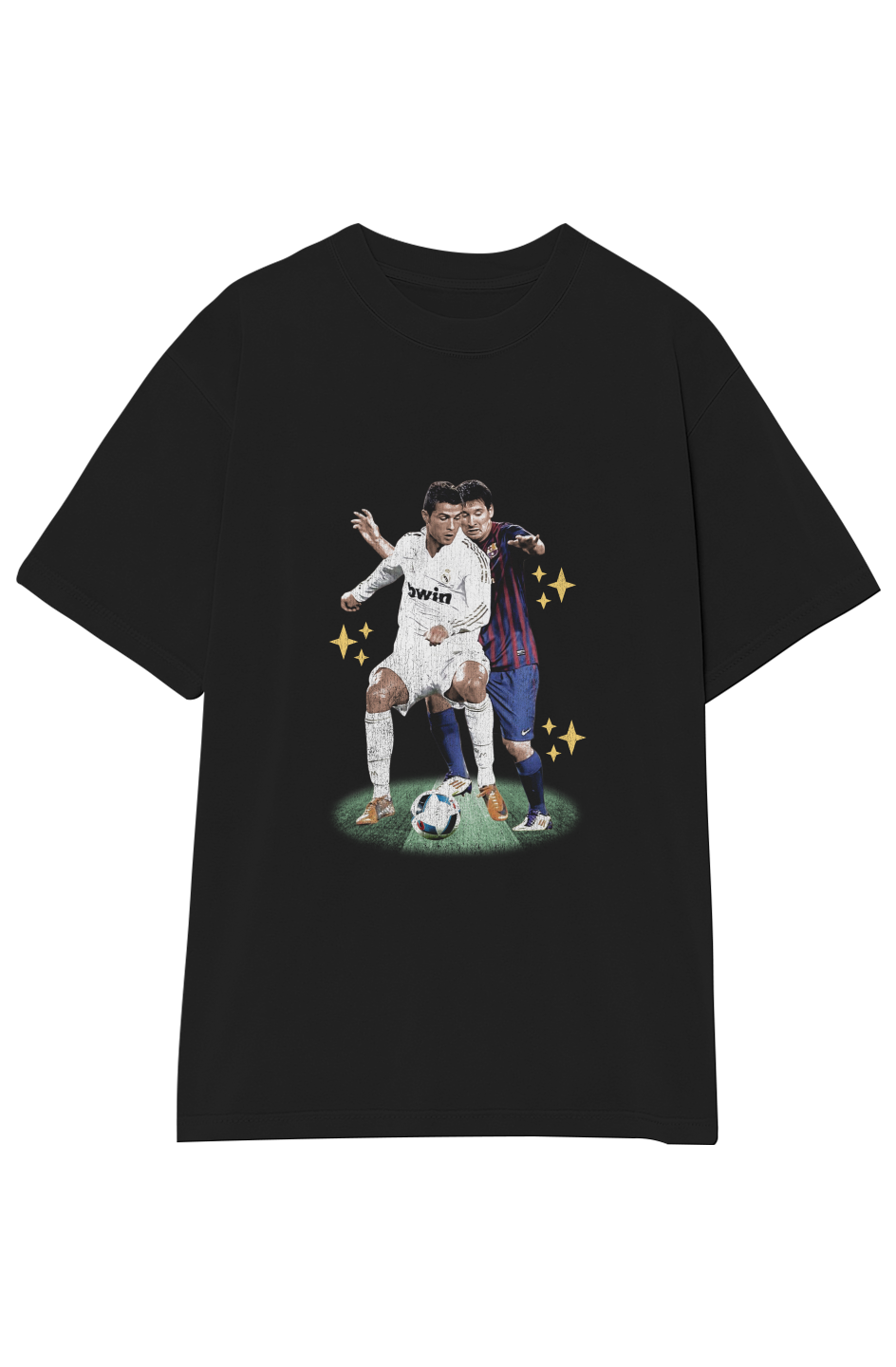 RONALDO VS. MESSI RIVALRY TEE (Double Sided)