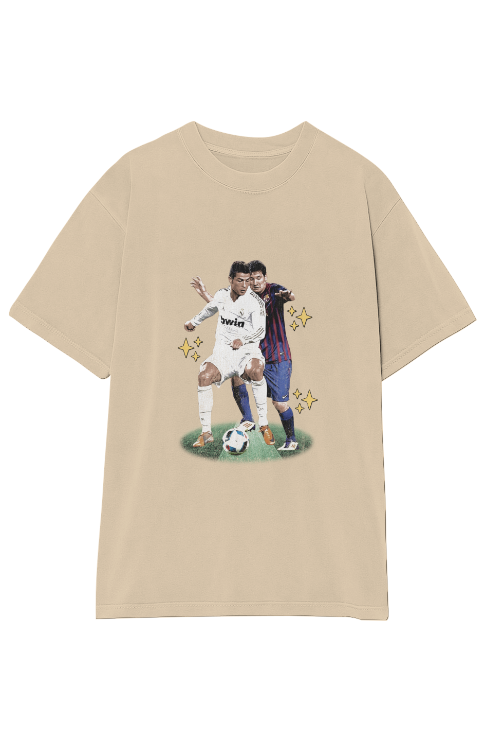 RONALDO VS. MESSI RIVALRY TEE (Double Sided)