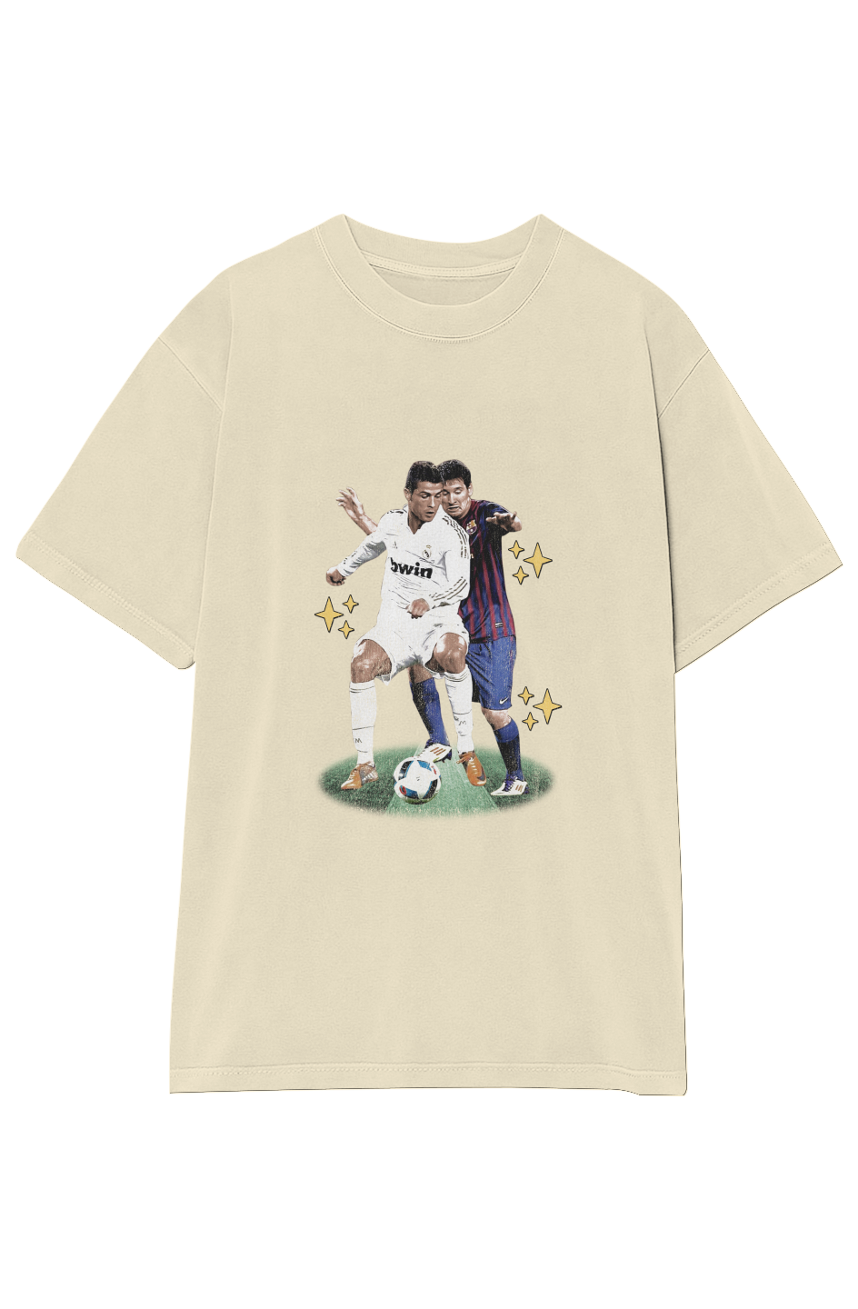 RONALDO VS. MESSI RIVALRY TEE (Double Sided)