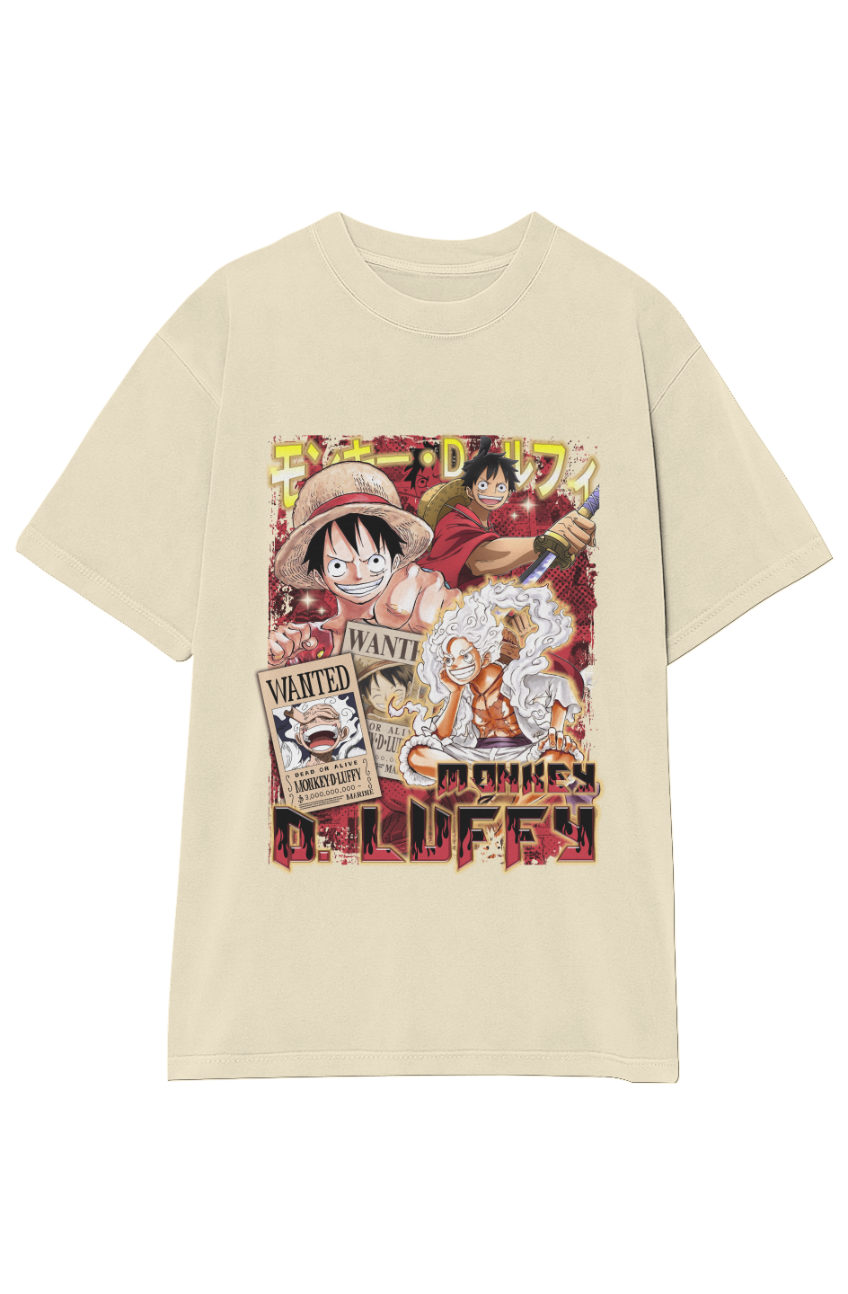 MONKEY D. LUFFY VINTAGE TEE
