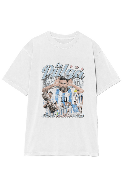 "LA PULGA" LIONEL MESSI VINTAGE TEE