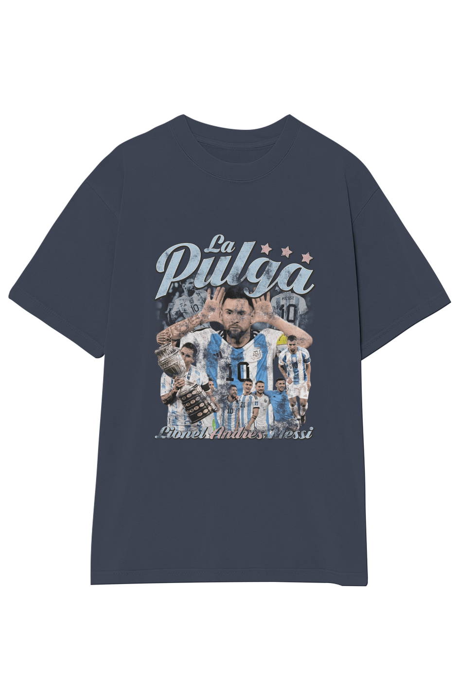 "LA PULGA" LIONEL MESSI VINTAGE TEE