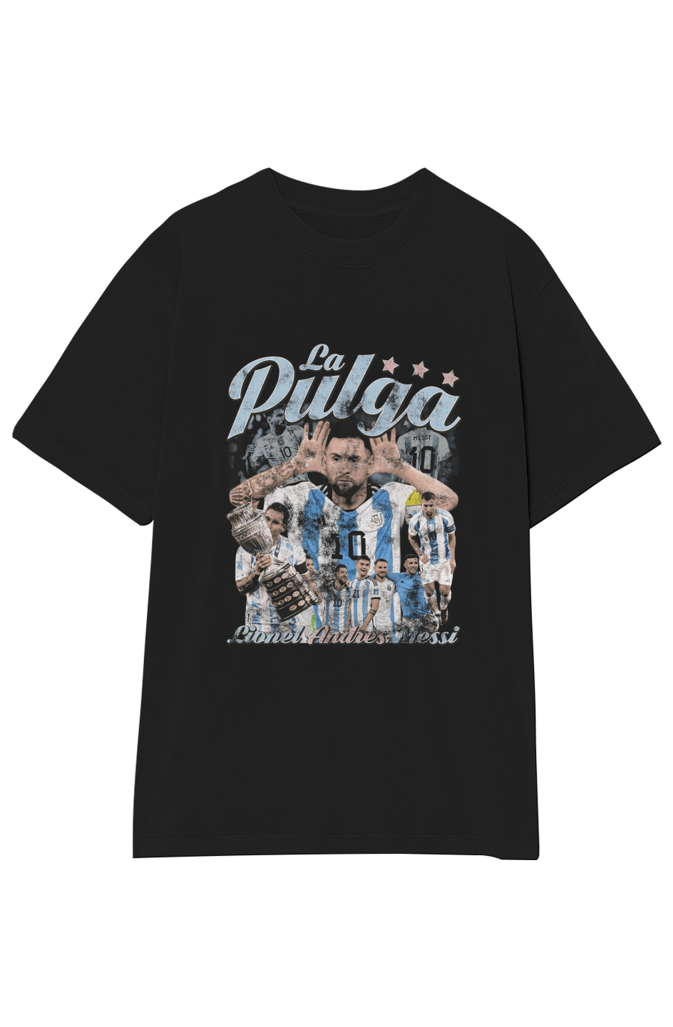 "LA PULGA" LIONEL MESSI VINTAGE TEE