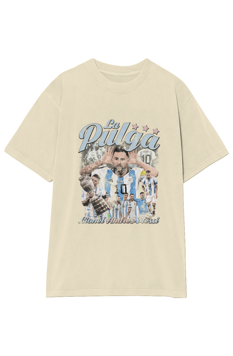 "LA PULGA" LIONEL MESSI VINTAGE TEE