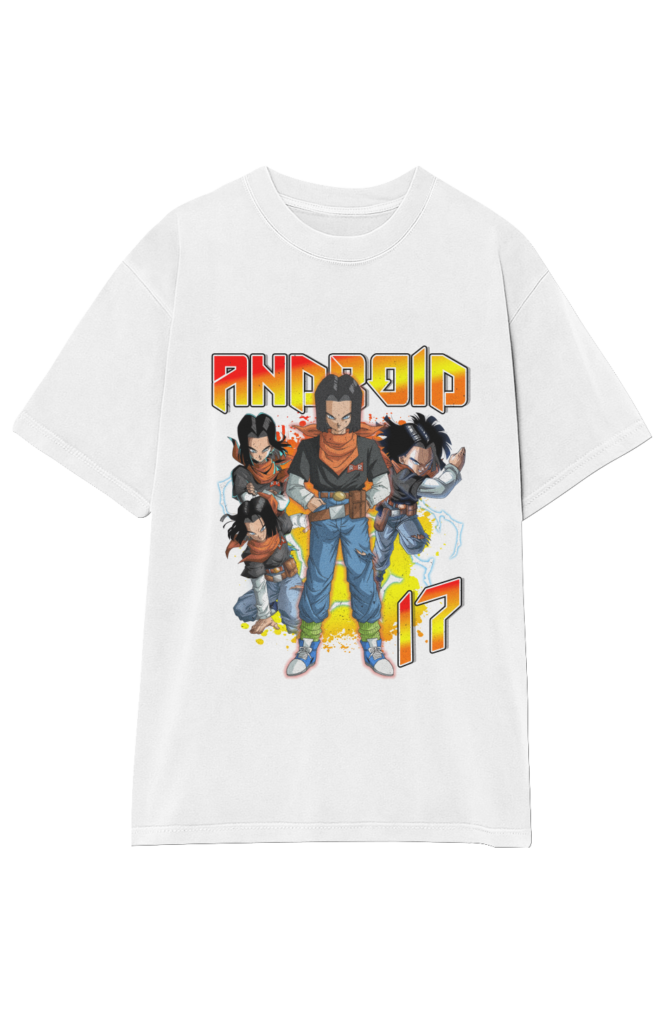 DRAGON BALL Z: ANDROID 17 VINTAGE TEE