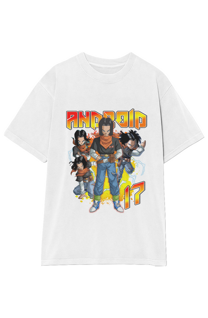 DRAGON BALL Z: ANDROID 17 VINTAGE TEE