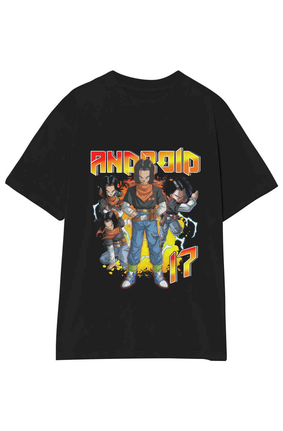 DRAGON BALL Z: ANDROID 17 VINTAGE TEE