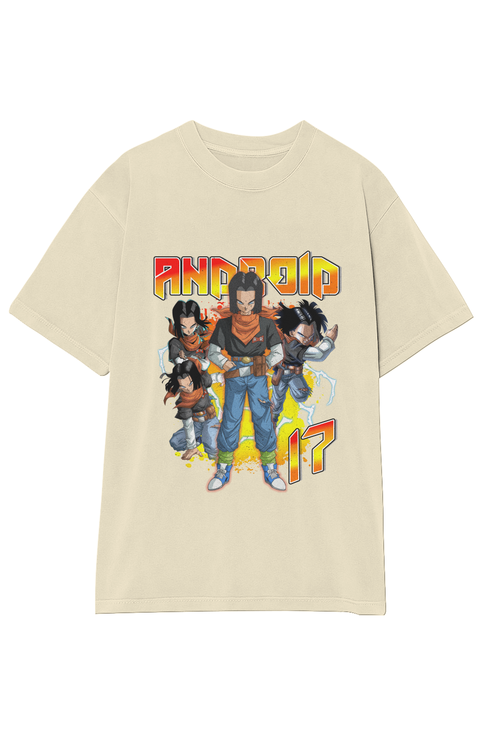 DRAGON BALL Z: ANDROID 17 VINTAGE TEE