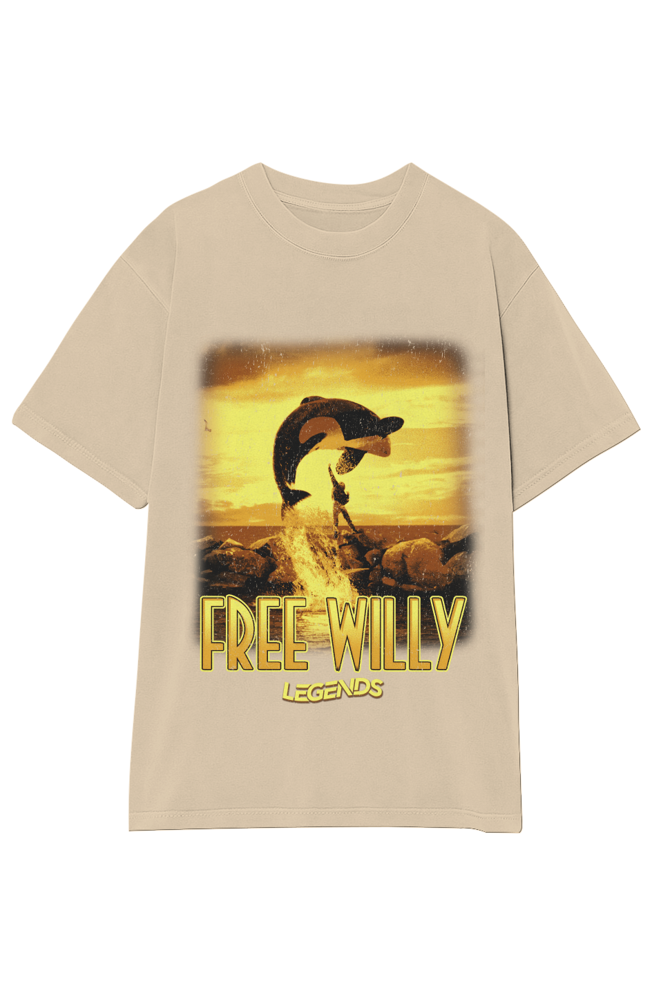 FREE WILLY 1993 VINTAGE TEE