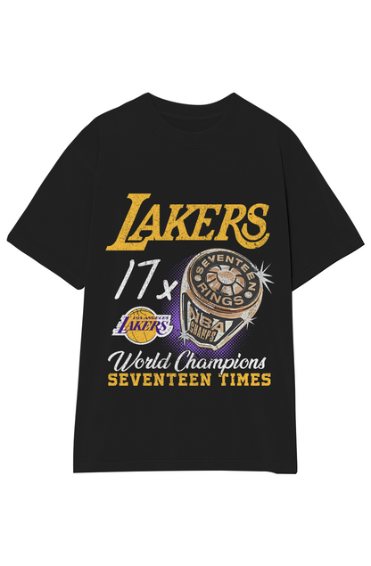 LAKERS VINTAGE CHAMPIONS TEE