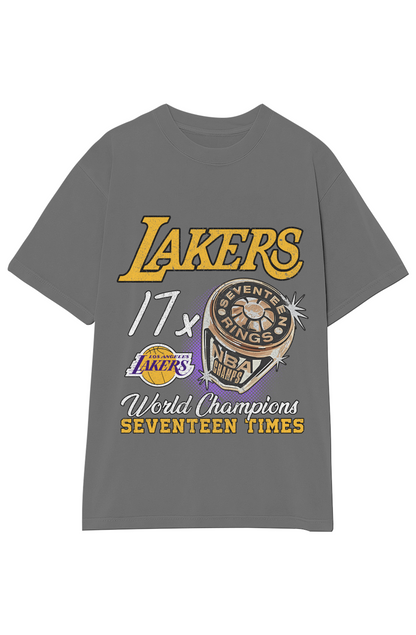 LAKERS VINTAGE CHAMPIONS TEE