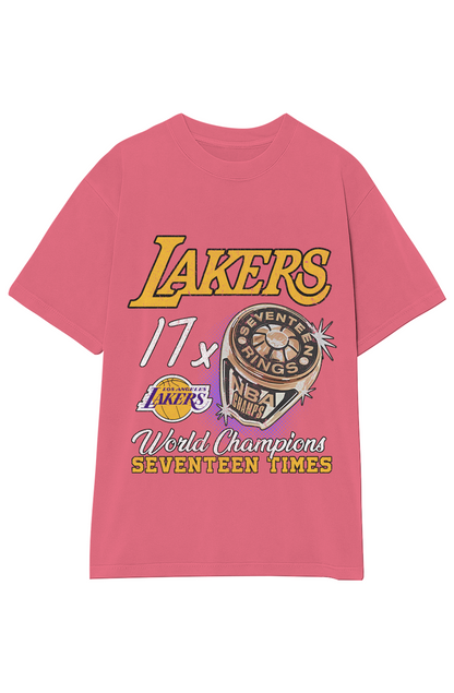 LAKERS VINTAGE CHAMPIONS TEE