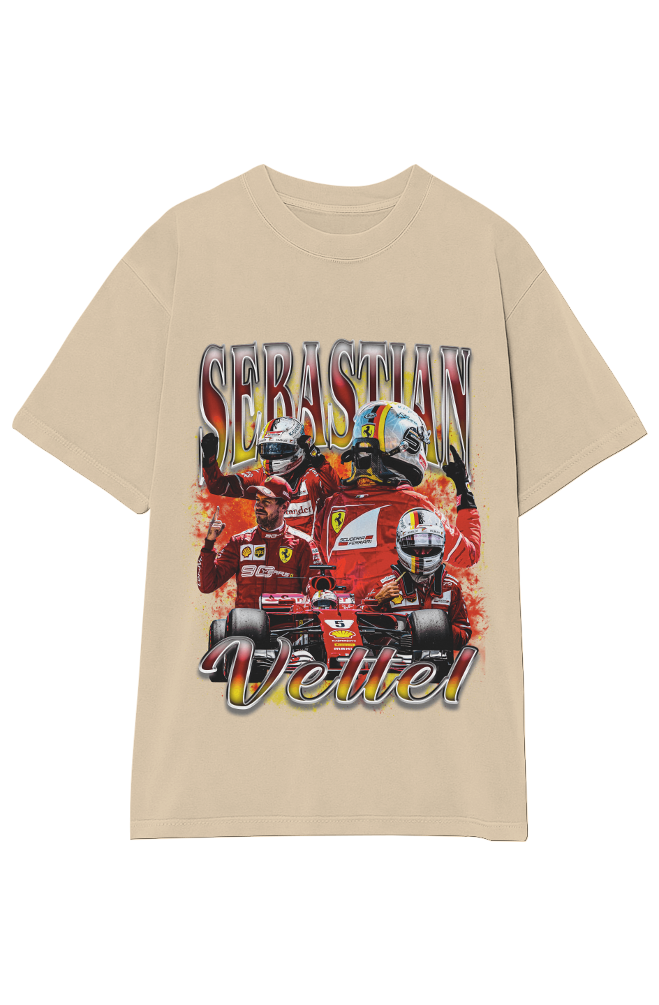 SABASTIAN VETTEL FERRARI TEE