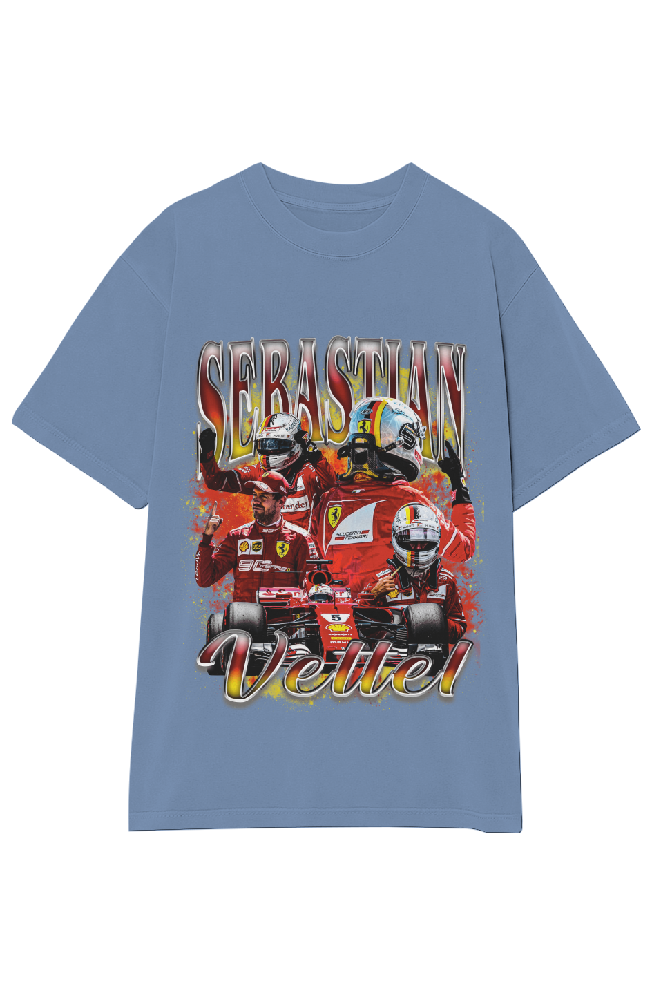 SABASTIAN VETTEL FERRARI TEE
