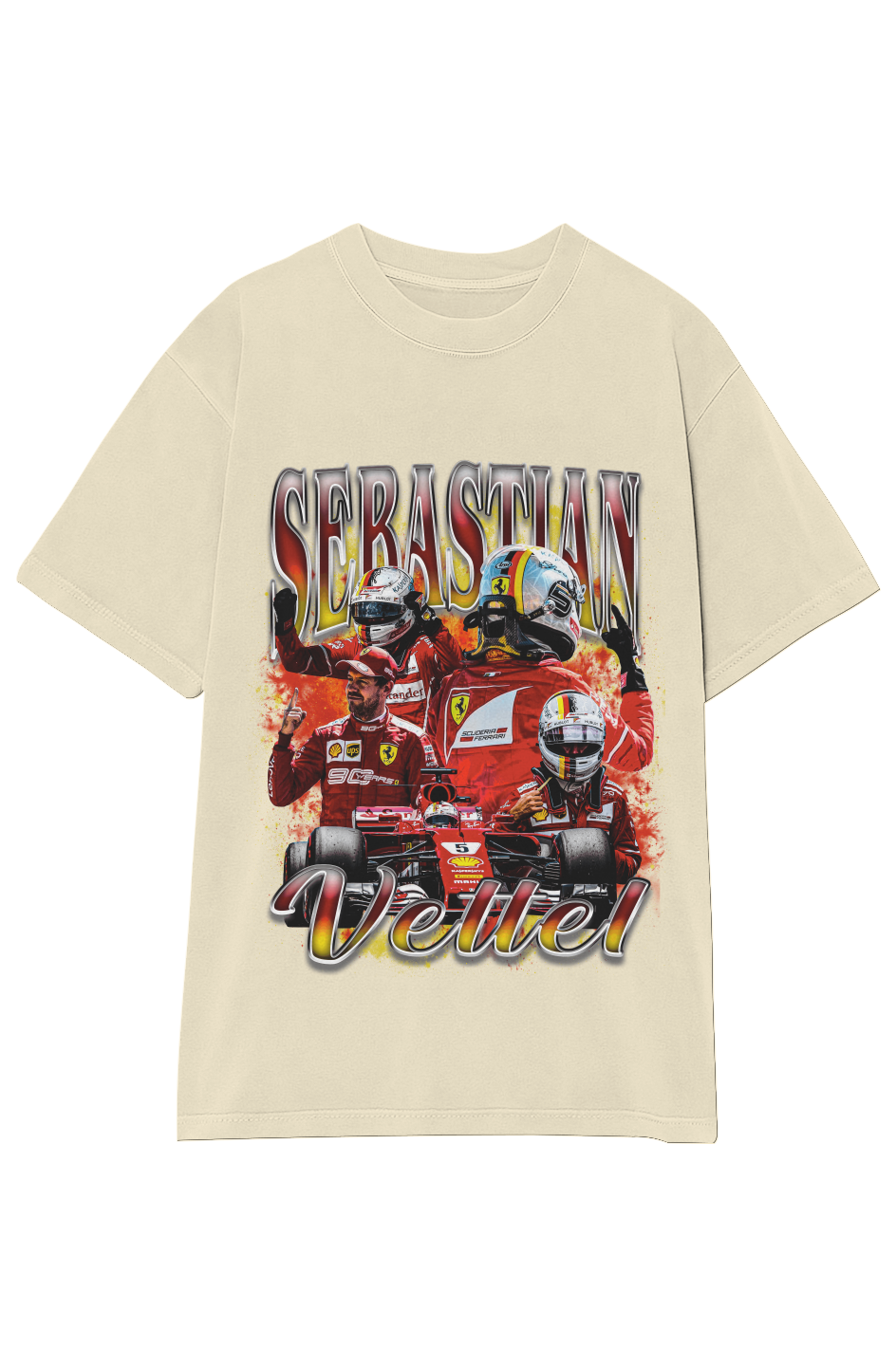 SABASTIAN VETTEL FERRARI TEE