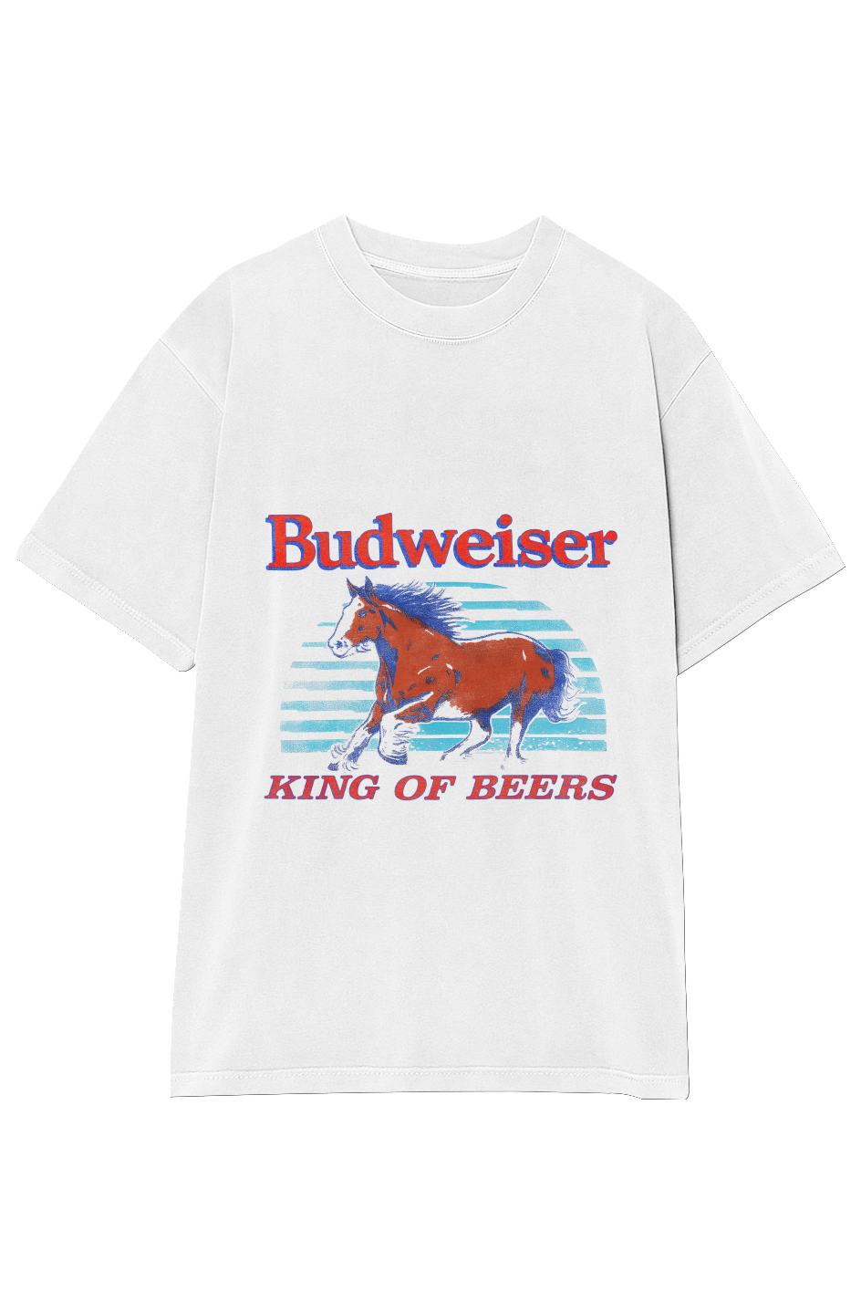 BUDWEISER KING OF BEERS VINTAGE 1986 TEE