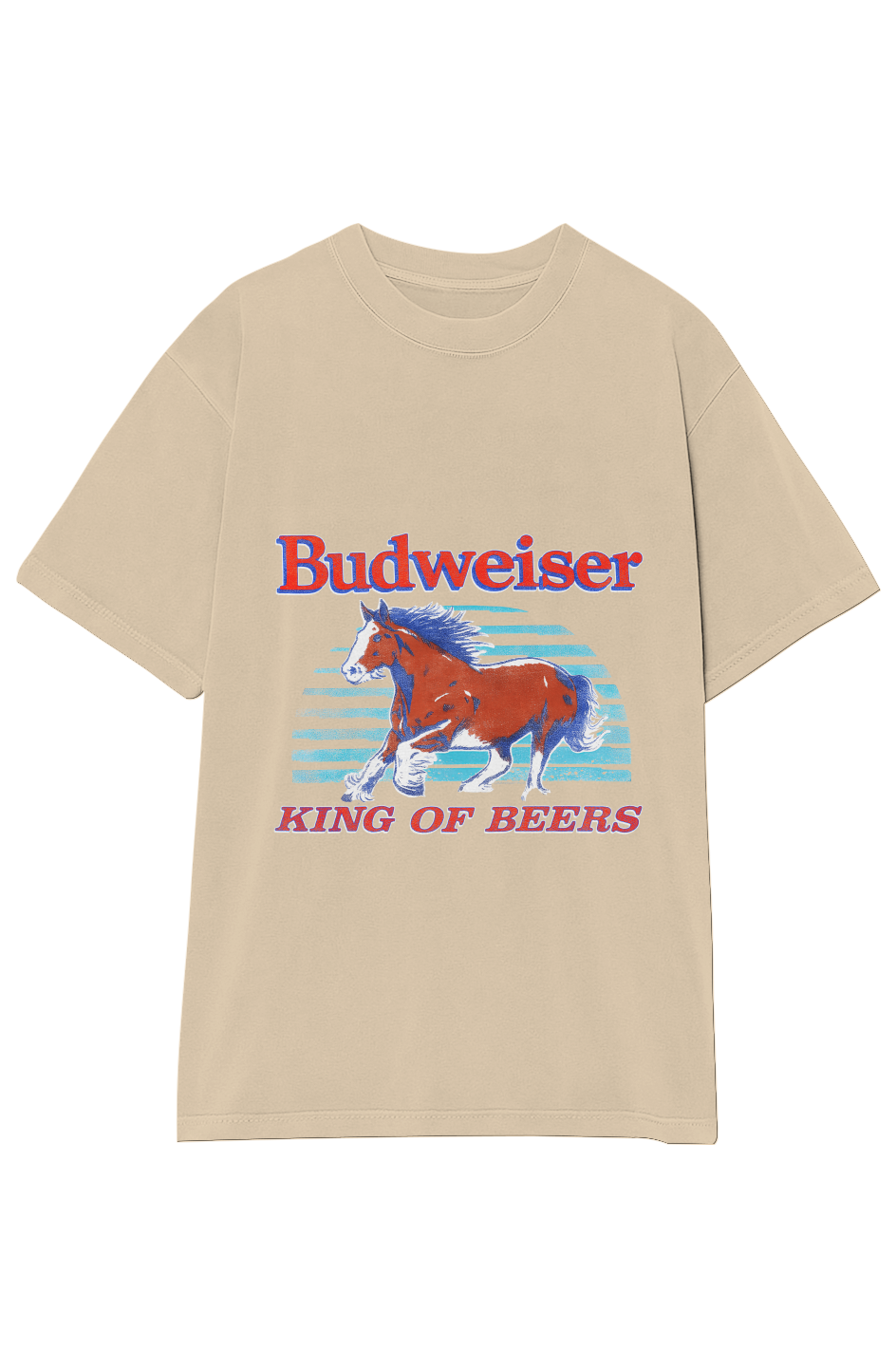 BUDWEISER KING OF BEERS VINTAGE 1986 TEE