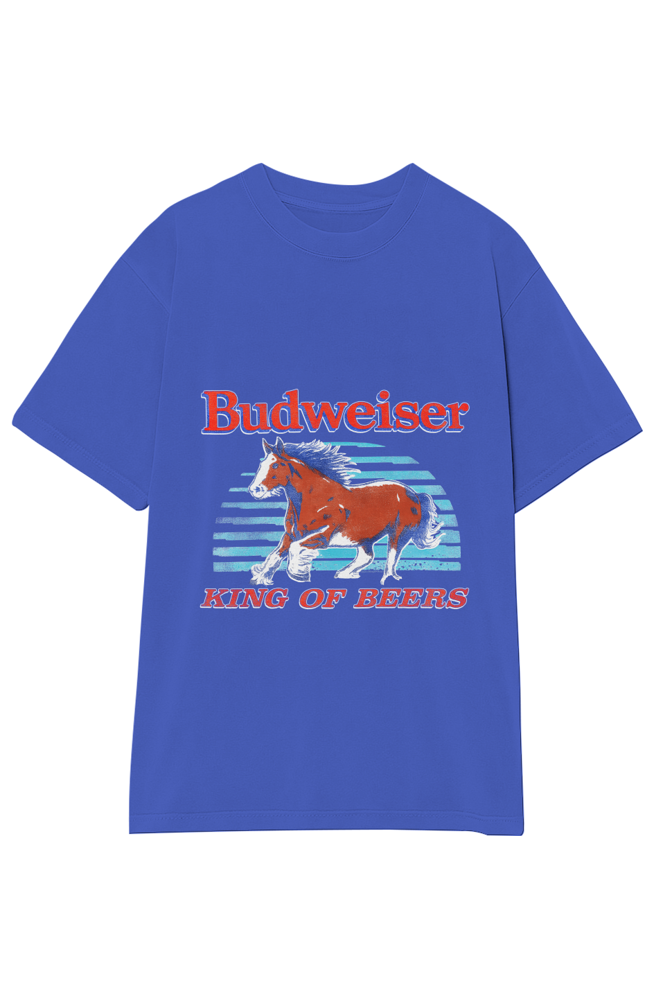 BUDWEISER KING OF BEERS VINTAGE 1986 TEE