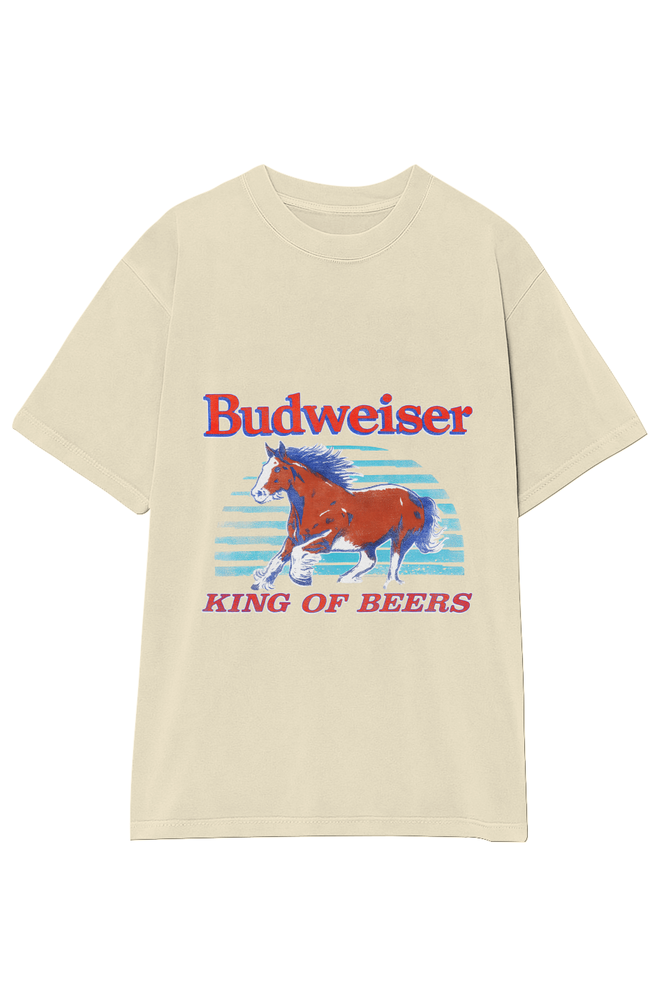 BUDWEISER KING OF BEERS VINTAGE 1986 TEE