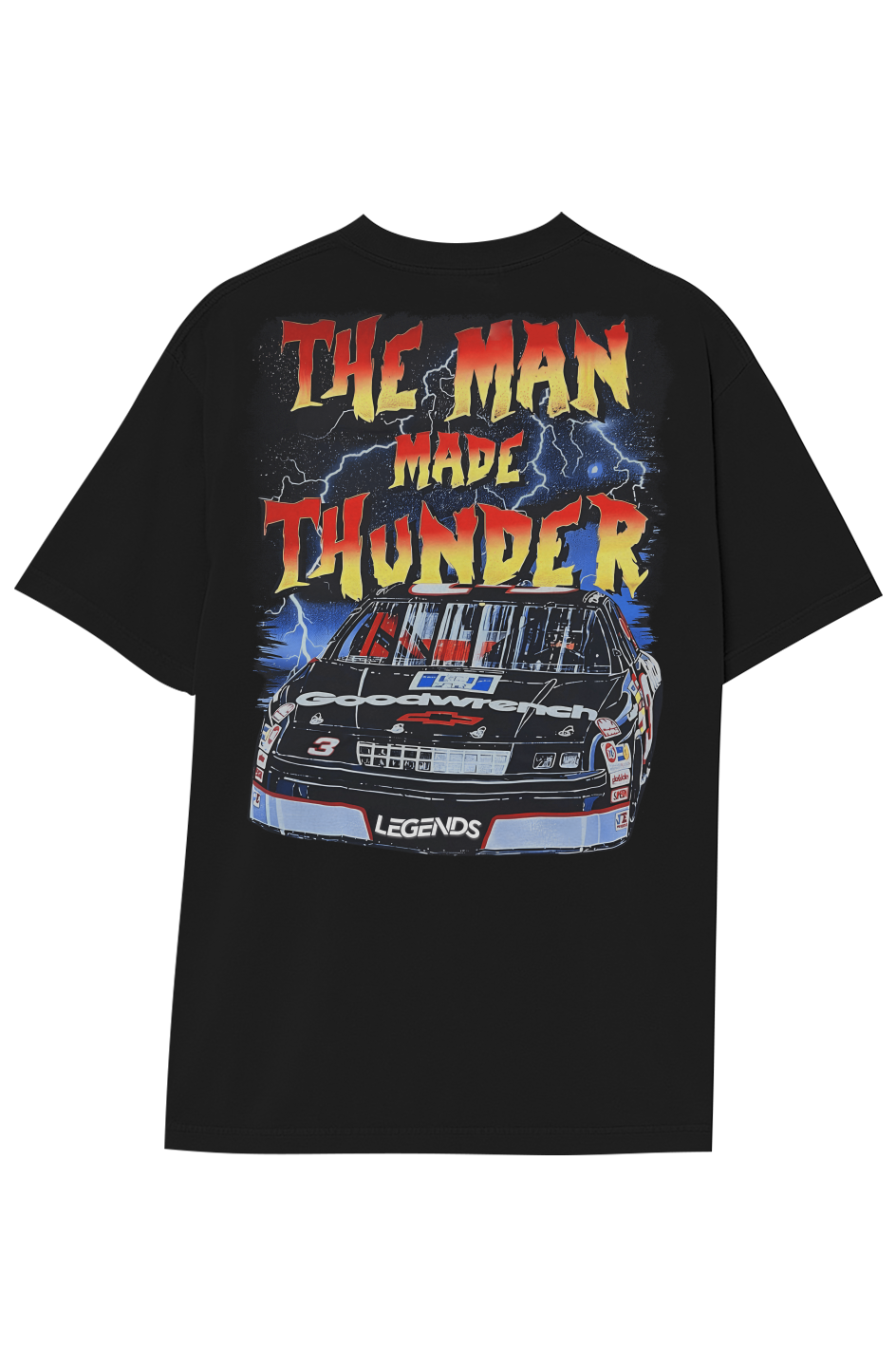DALE EARNHARDT BORN TO RUN TEE (Double Sided)