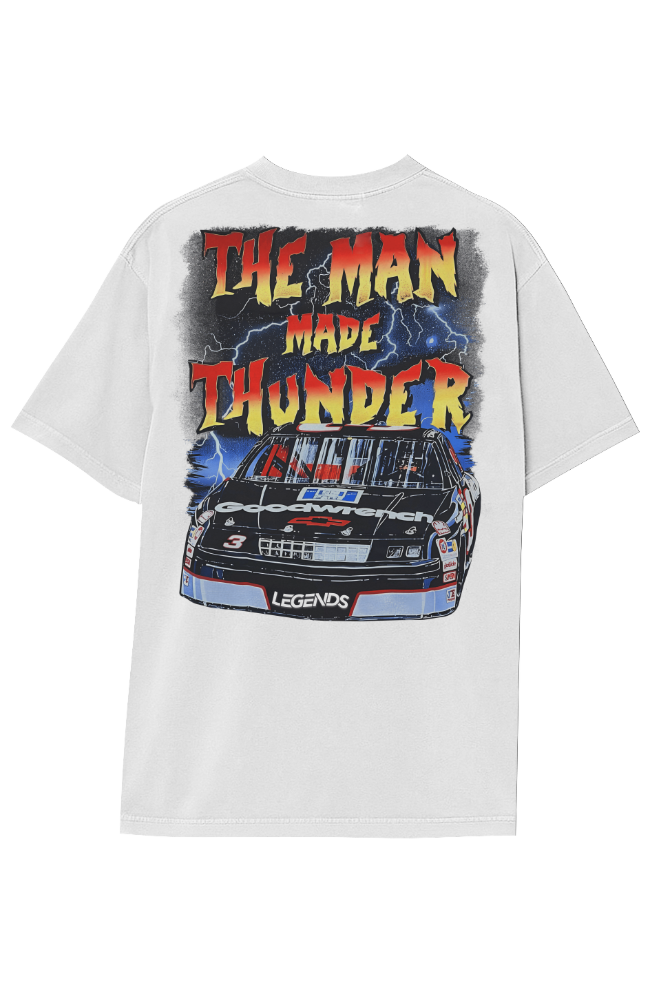DALE EARNHARDT BORN TO RUN TEE (Double Sided)