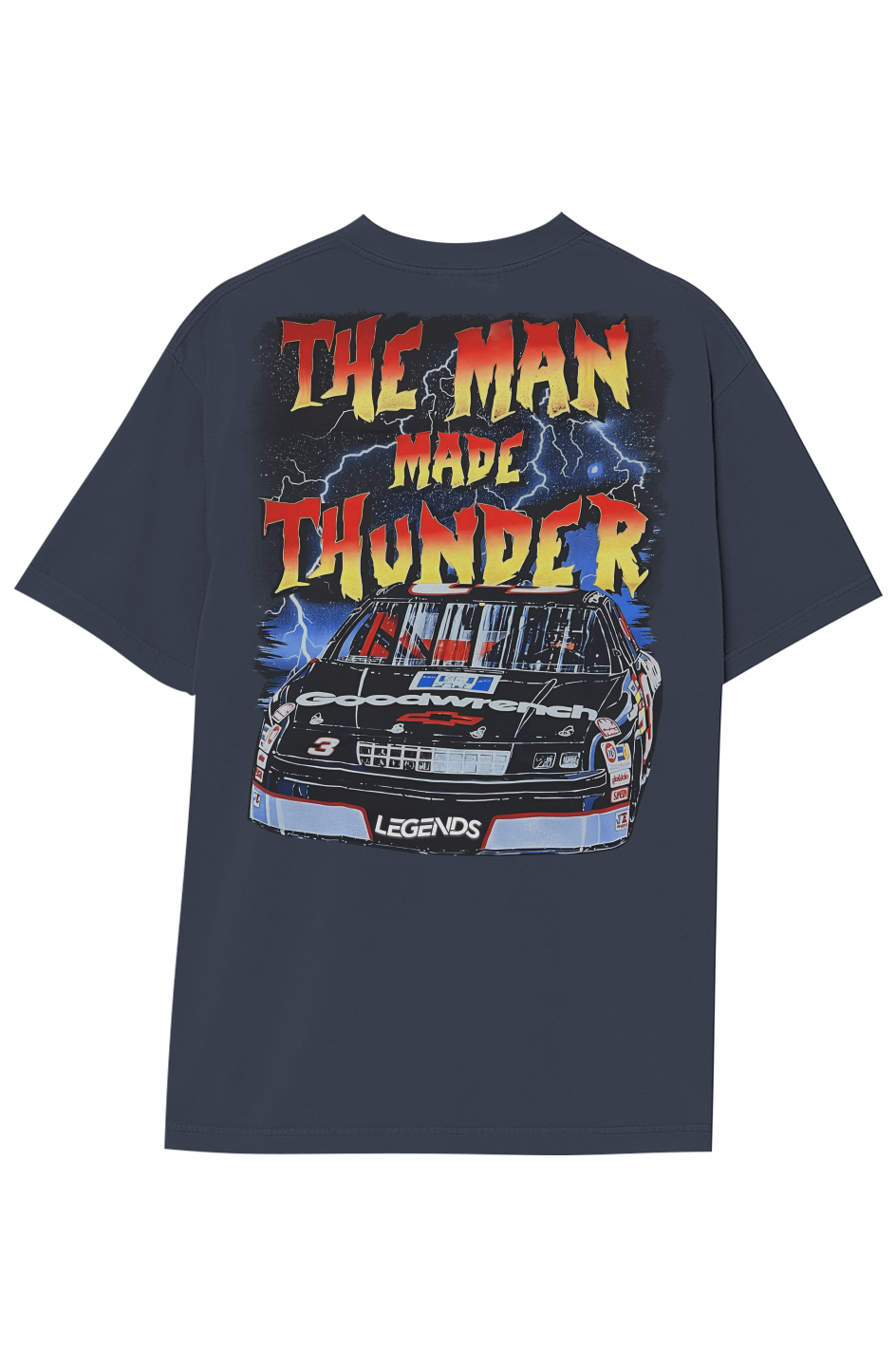 DALE EARNHARDT BORN TO RUN TEE (Double Sided)