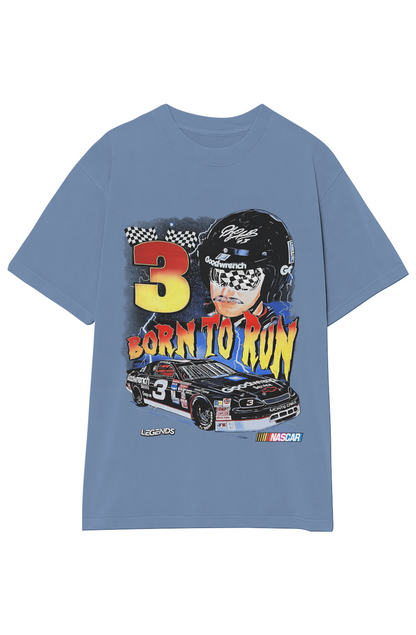 DALE EARNHARDT BORN TO RUN TEE (Double Sided)