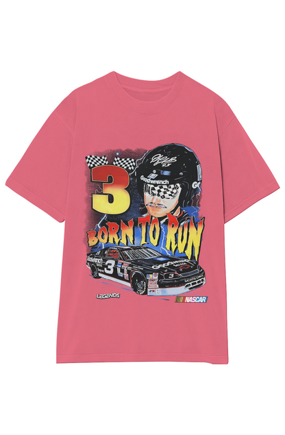 DALE EARNHARDT BORN TO RUN TEE (Double Sided)