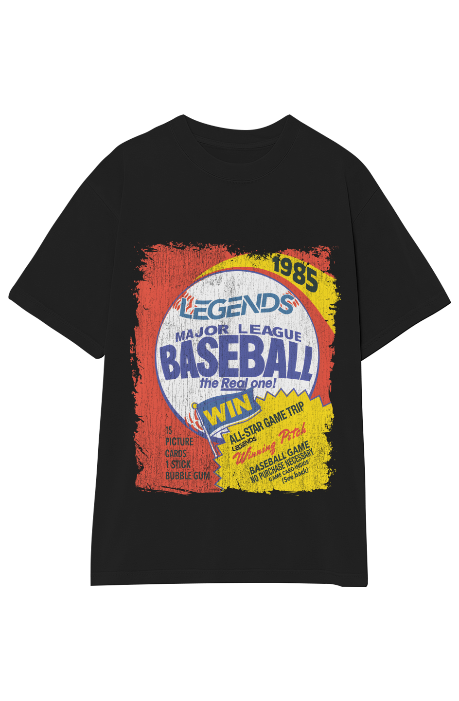 LEGENDS BASEBALL TRADING CARD TEE (Version 002)