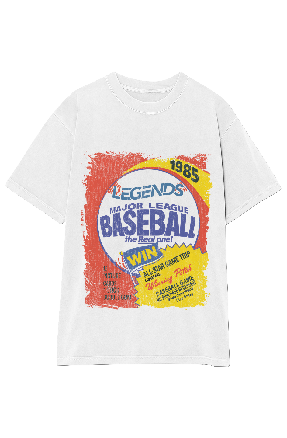 LEGENDS BASEBALL TRADING CARD TEE (Version 002)