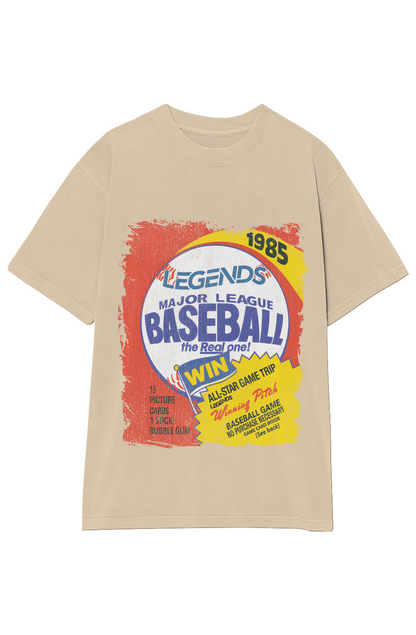 LEGENDS BASEBALL TRADING CARD TEE (Version 002)