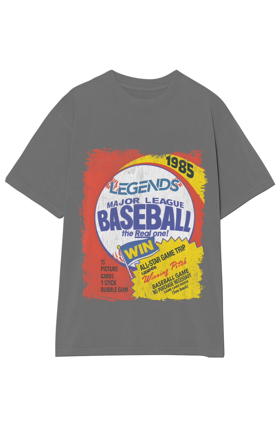 LEGENDS BASEBALL TRADING CARD TEE (Version 002)