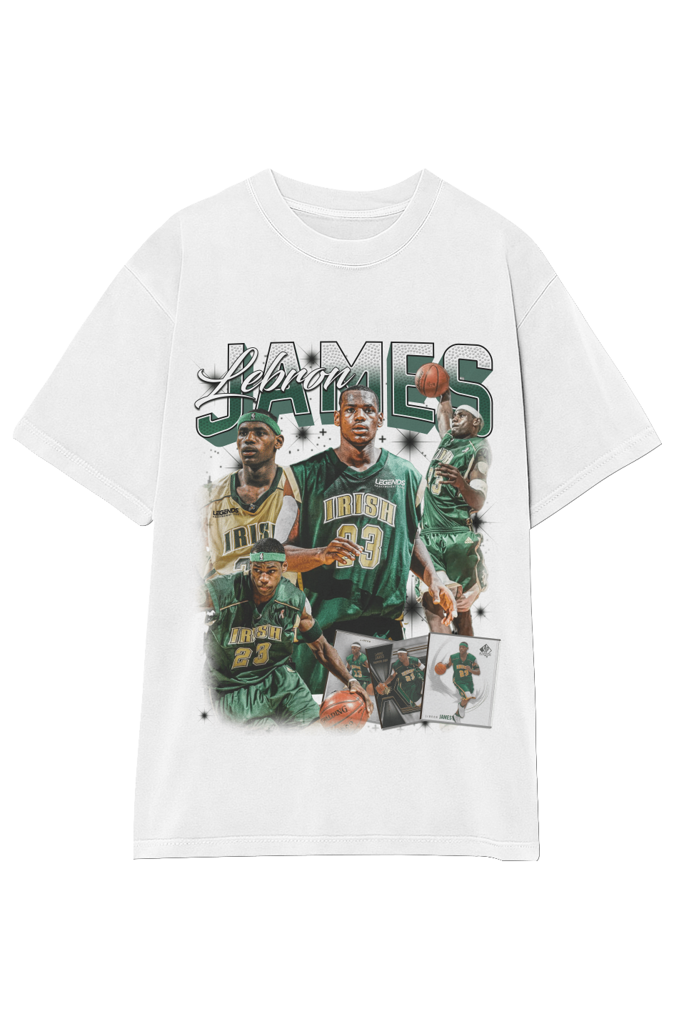 LEBRON JAMES VINTAGE HIGH SCHOOL TEE