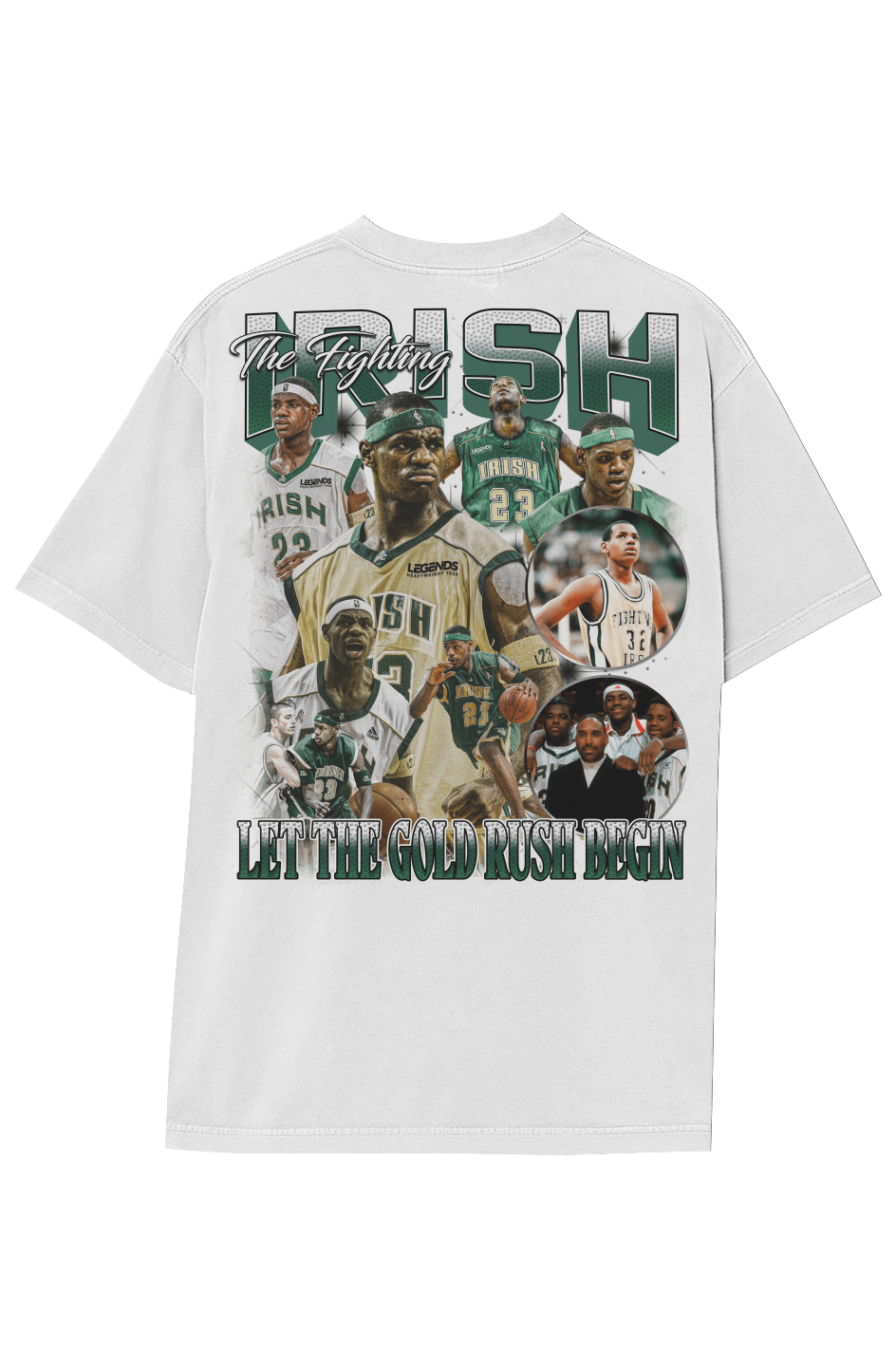 LEBRON JAMES VINTAGE HIGH SCHOOL TEE