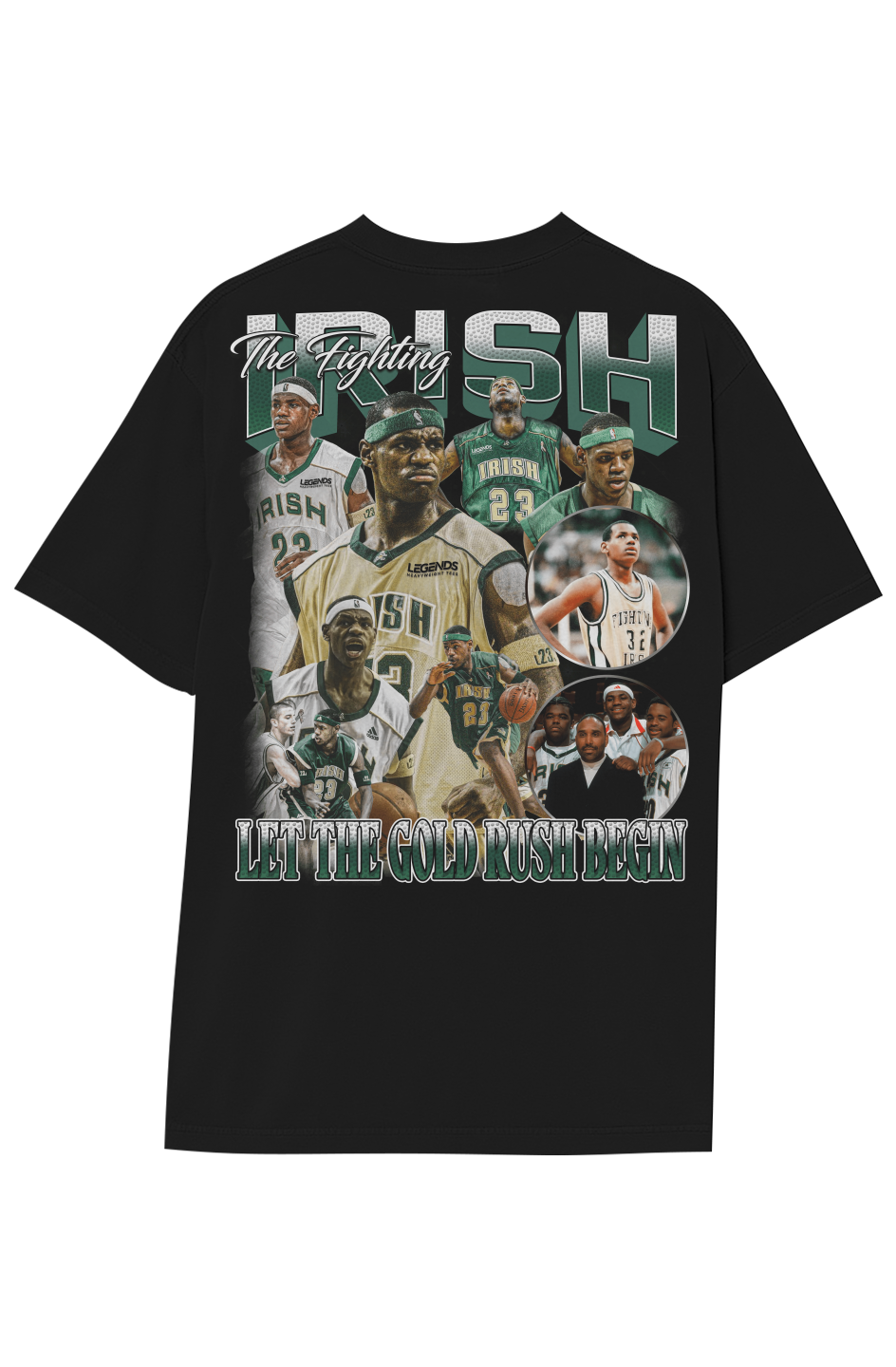 LEBRON JAMES VINTAGE HIGH SCHOOL TEE