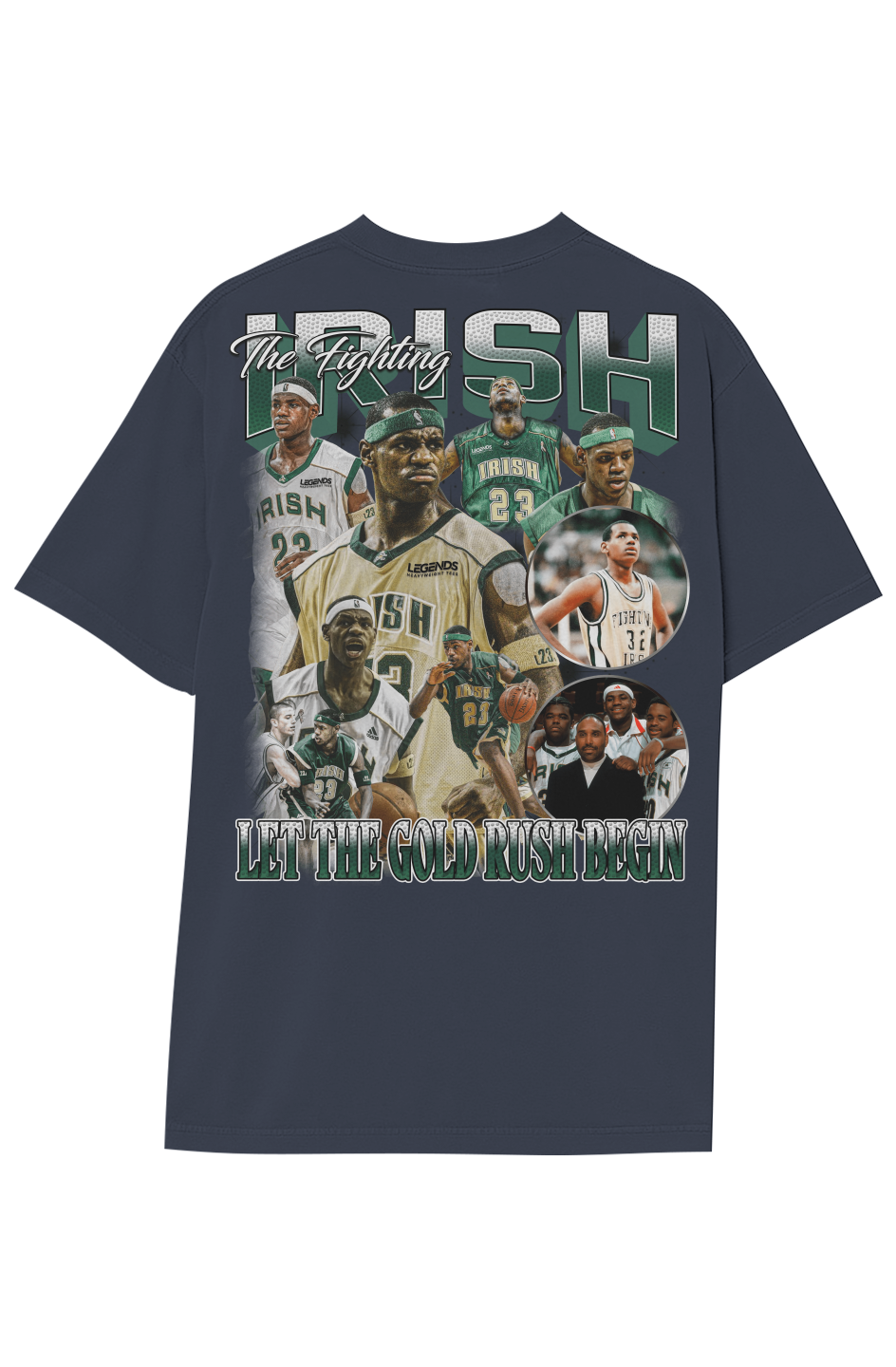 LEBRON JAMES VINTAGE HIGH SCHOOL TEE