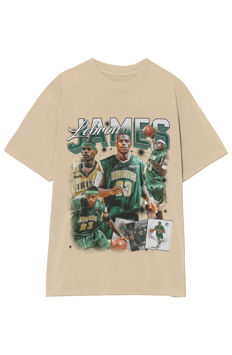 LEBRON JAMES VINTAGE HIGH SCHOOL TEE