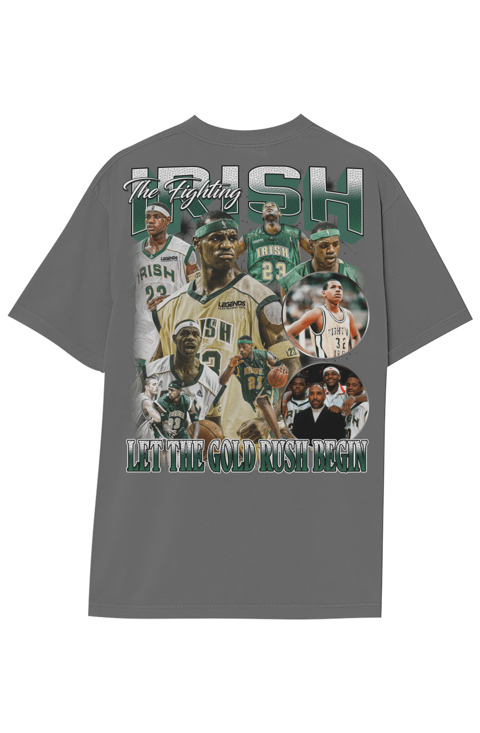 LEBRON JAMES VINTAGE HIGH SCHOOL TEE