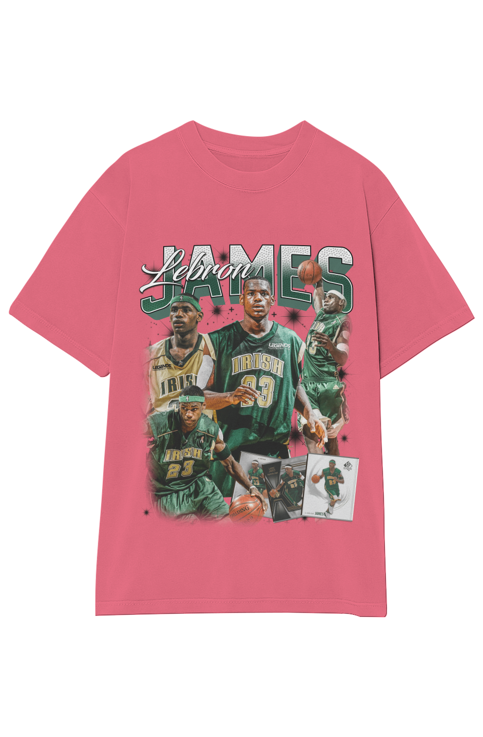 LEBRON JAMES VINTAGE HIGH SCHOOL TEE