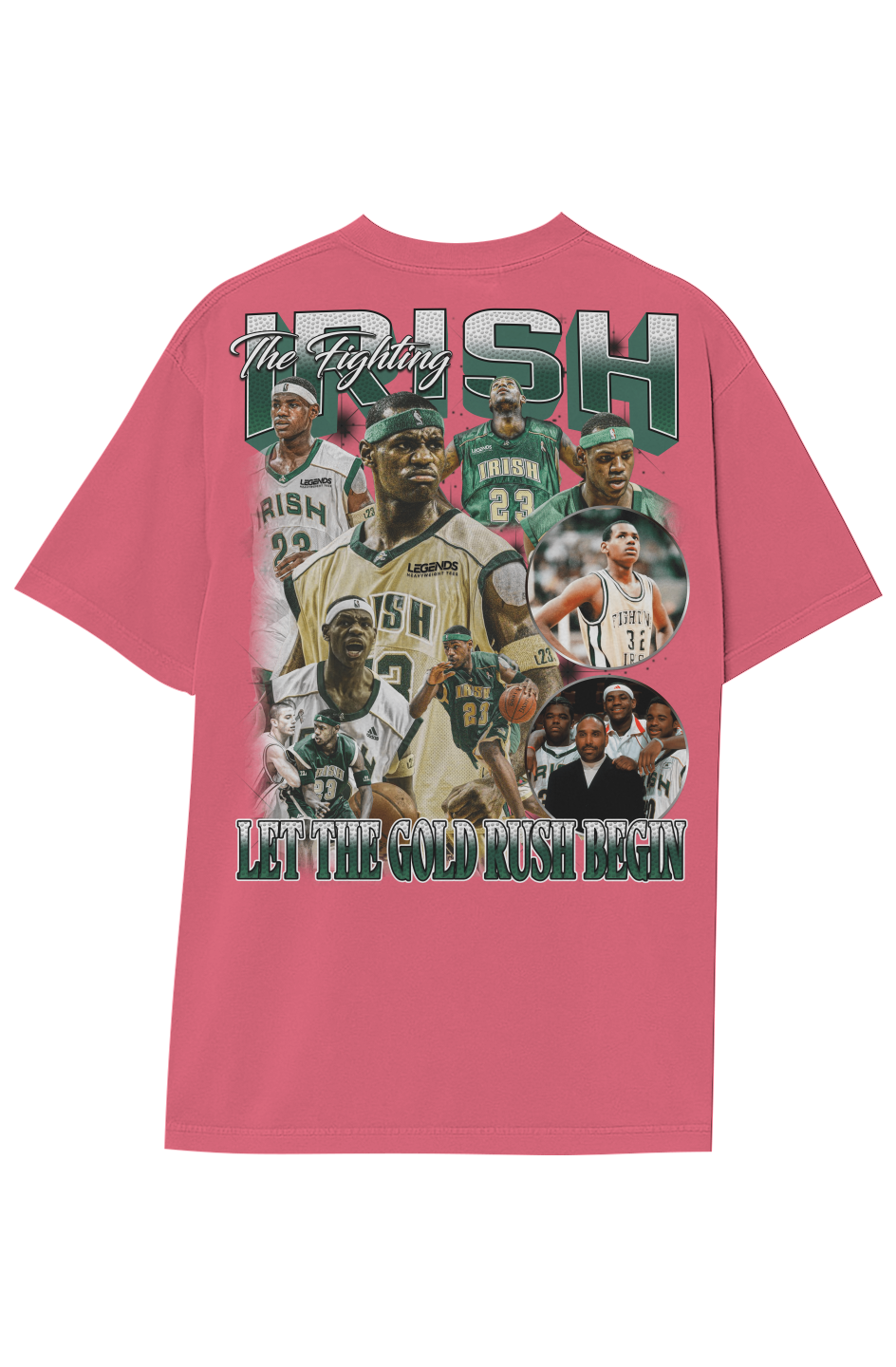 LEBRON JAMES VINTAGE HIGH SCHOOL TEE