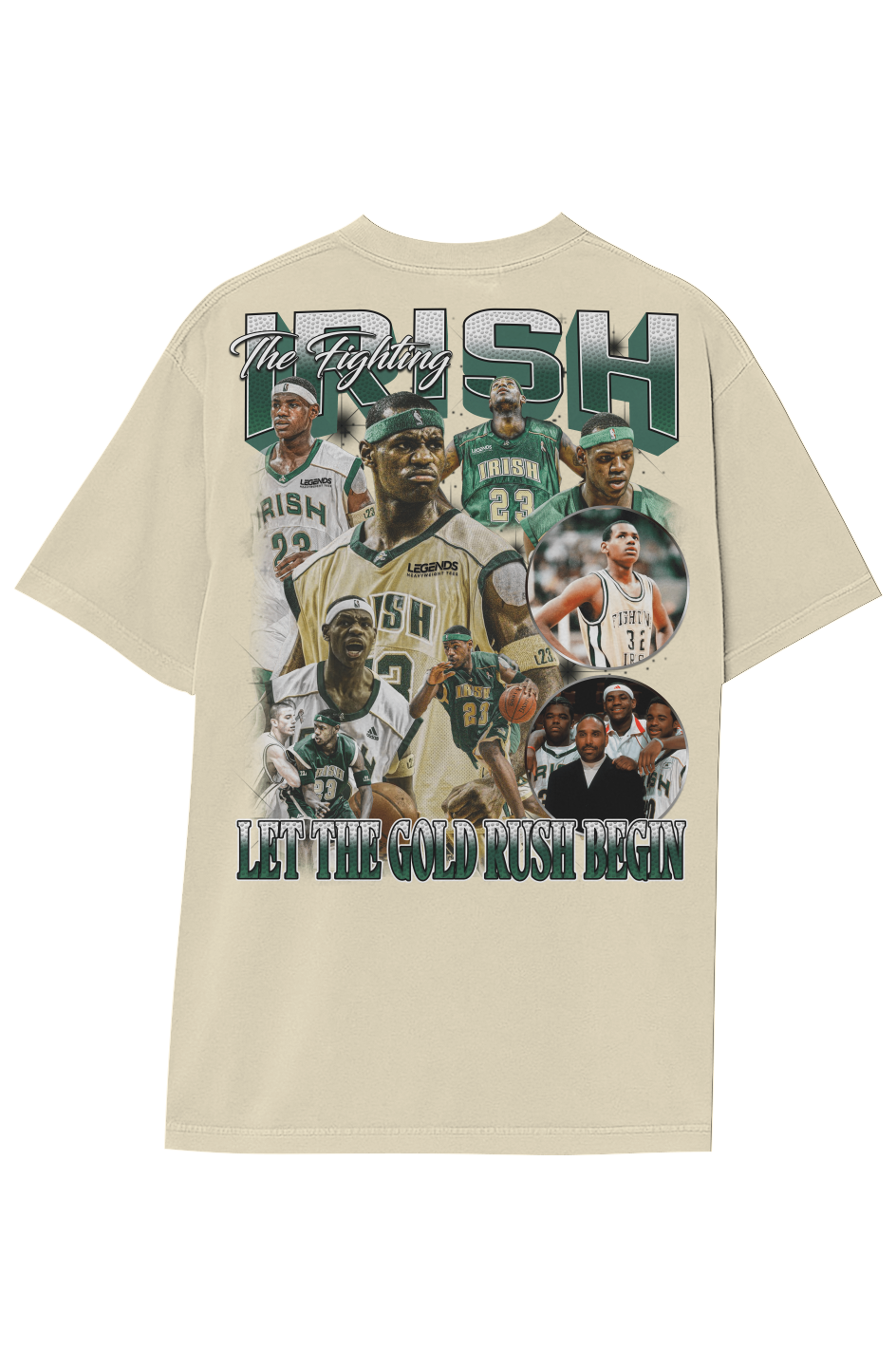 LEBRON JAMES VINTAGE HIGH SCHOOL TEE