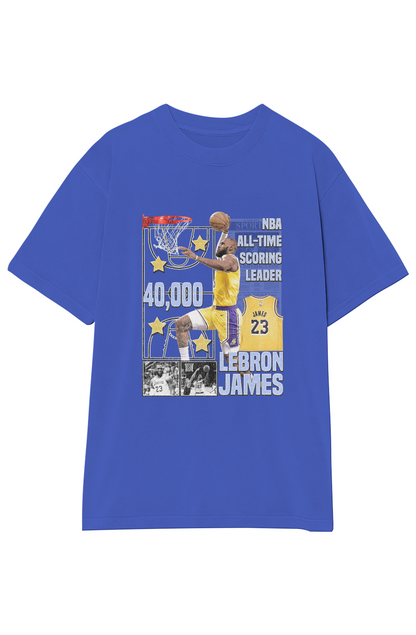 LEBRON JAMES 40,000 PTS TEE (Double Sided)
