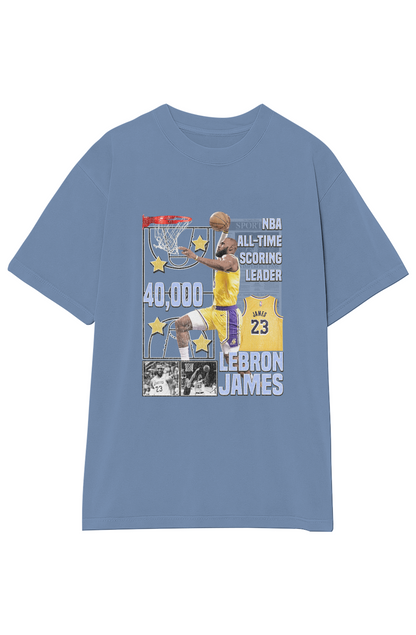 LEBRON JAMES 40,000 PTS TEE (Double Sided)