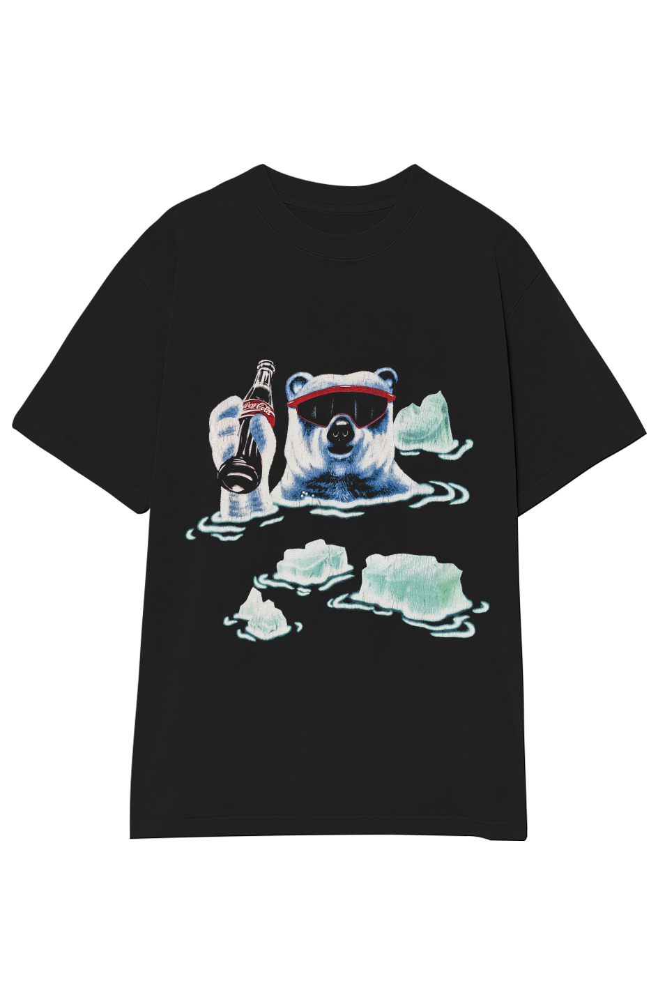 POLAR BEAR ICE COLD FIZZ TEE Double Sided 