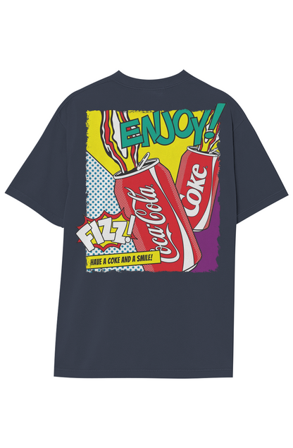 POLAR BEAR ICE COLD FIZZ TEE Double Sided 